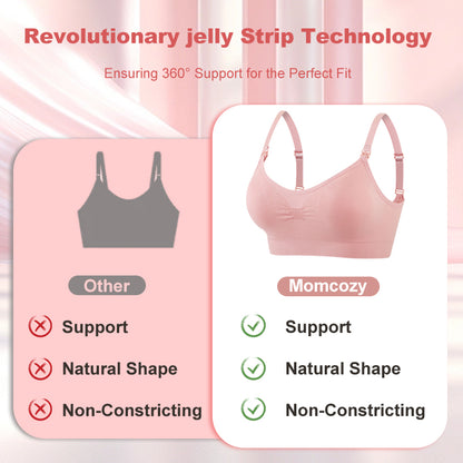NESLEMY™ Nursing Nursing Bra for Women, Seamless and Without Underwire