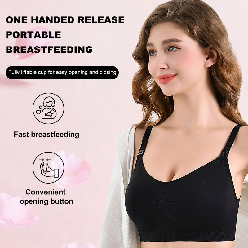 NESLEMY™ Nursing Nursing Bra for Women, Seamless and Without Underwire