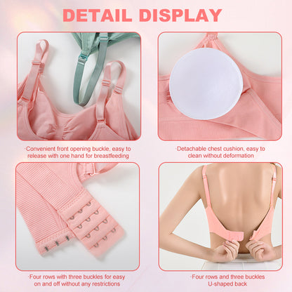 NESLEMY™ Nursing Nursing Bra for Women, Seamless and Without Underwire