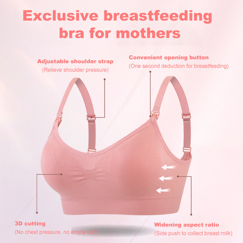 NESLEMY™ Nursing Nursing Bra for Women, Seamless and Without Underwire